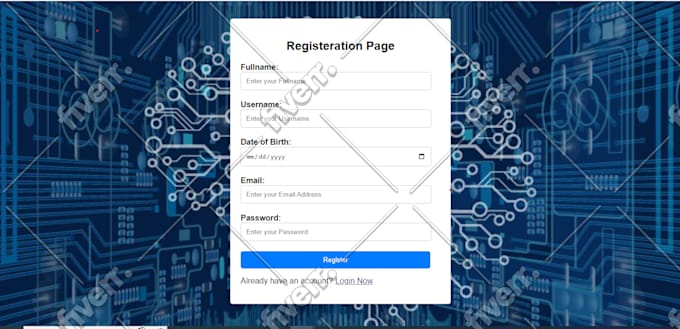 create secure login system on your website