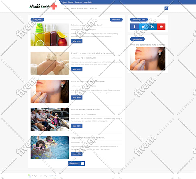 create a great website for viral or arbitrage