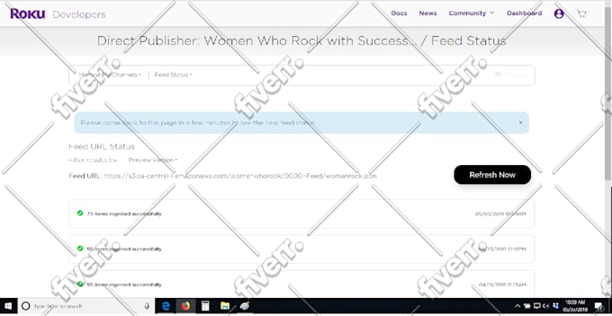 analyze your roku app and feed