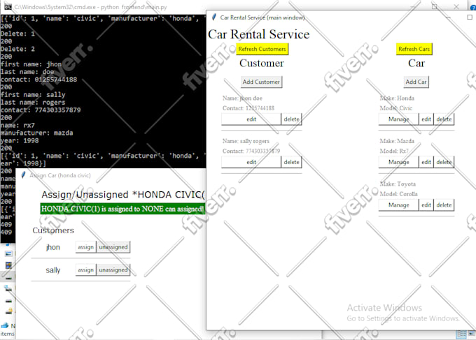 develop web application in python flask