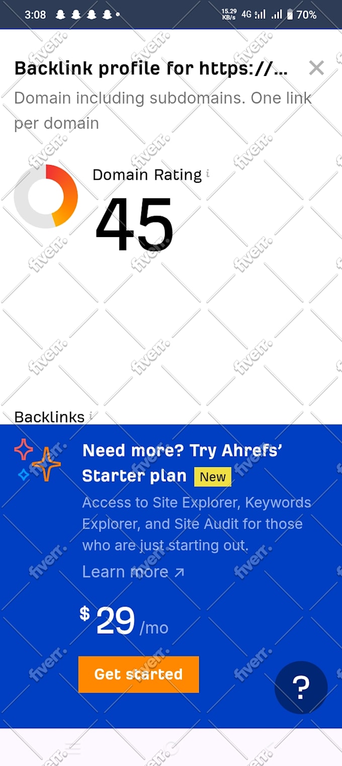 increase ahrefs dr domain rating with high quality backlinks
