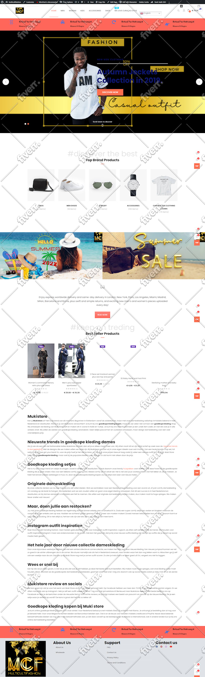 install, customize, redesign and fix your wordpress bugs