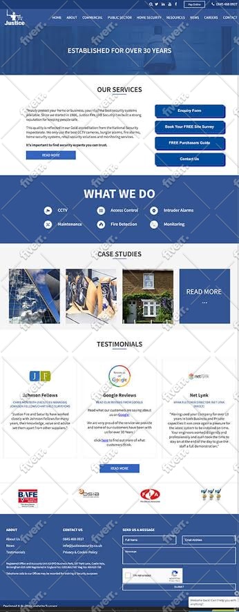 build, design clean and responsive wordpress website