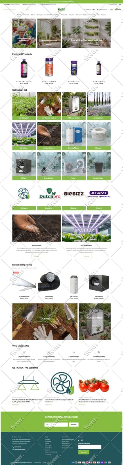 design or redesign shopify store, webshop, shopify store setup, theme change