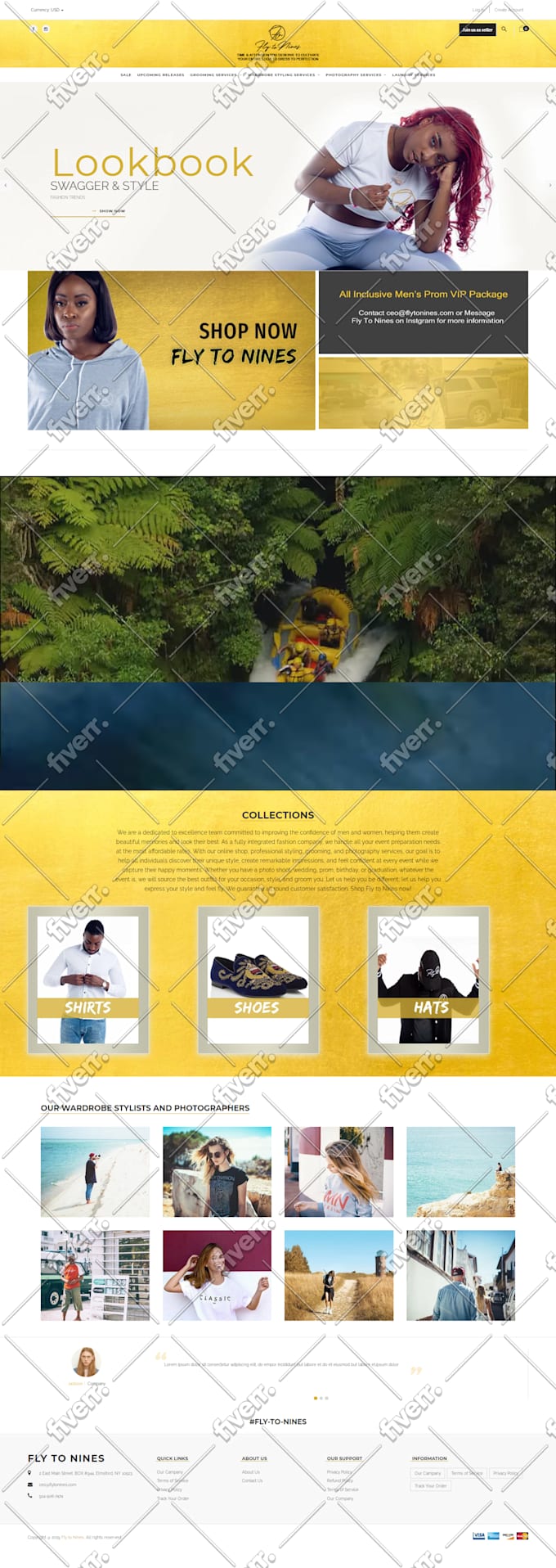 create or develop shopify store
