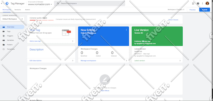 setup google analytics 4, ga4 ecommerce tracking and conversion tracking via GTM