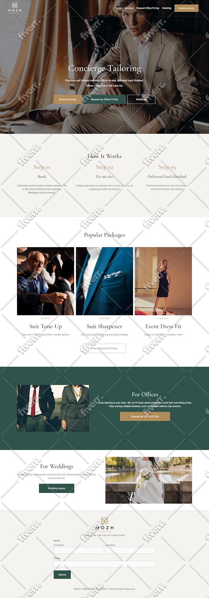 design or redesign your professional squarespace website