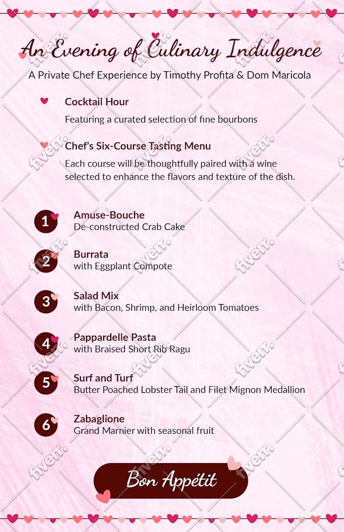 design amazing valentines day card or food menu, banner