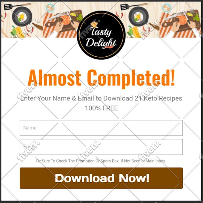 create a lead capturing landing page for your business