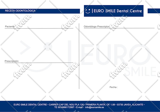 design medical prescription pad