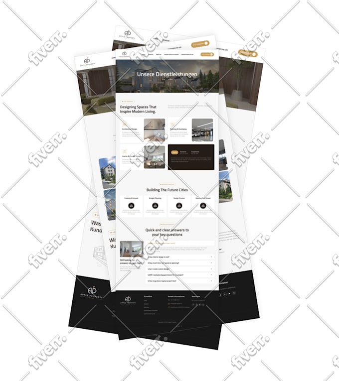 webdesign wordpress website responsive and custom business website development