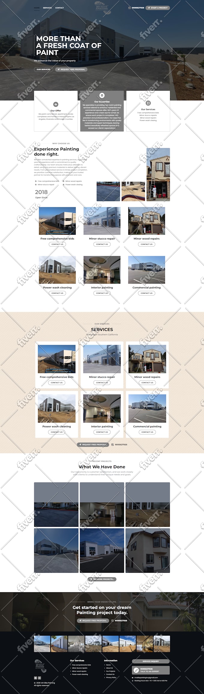 build, design, redesign, clone, or customize wordpress website development