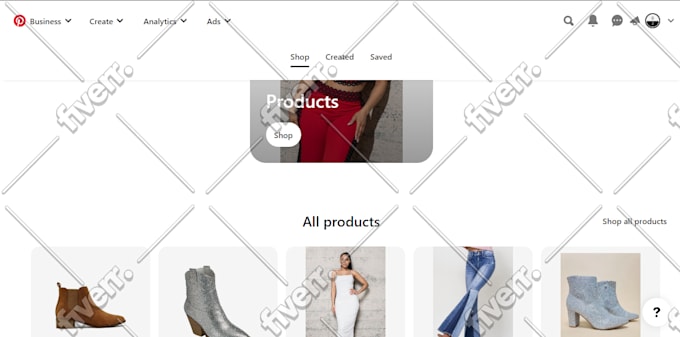 setup pinterest shop for shopify