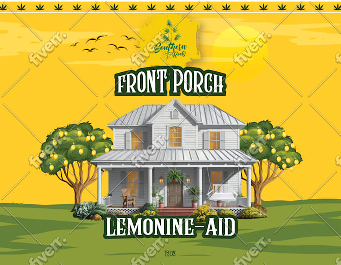 design beverage label and packaging for bottle can and juice products