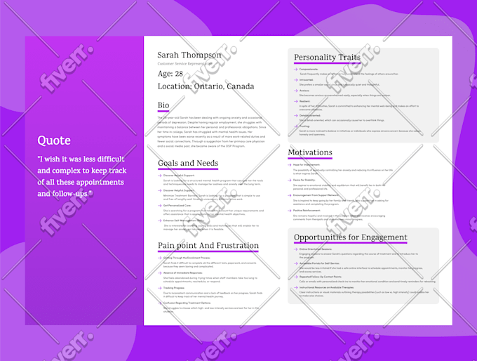 do UX research user persona flow diagram and journey mapping