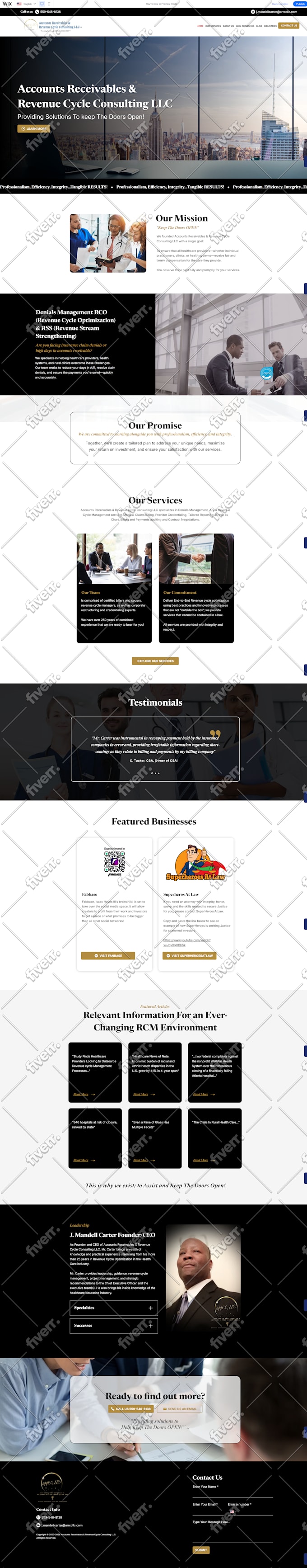design wix or redesign a wix website design or wix online store