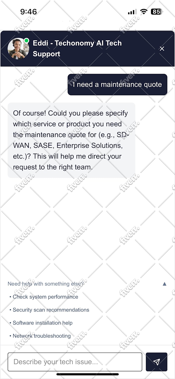 create ai websites saas chatbot and custom software