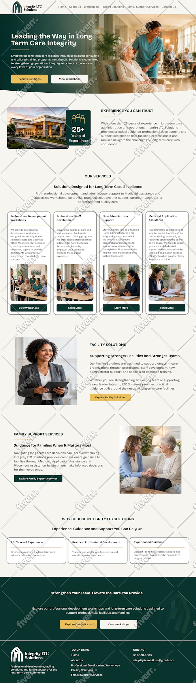 design and redesign a modern wix website