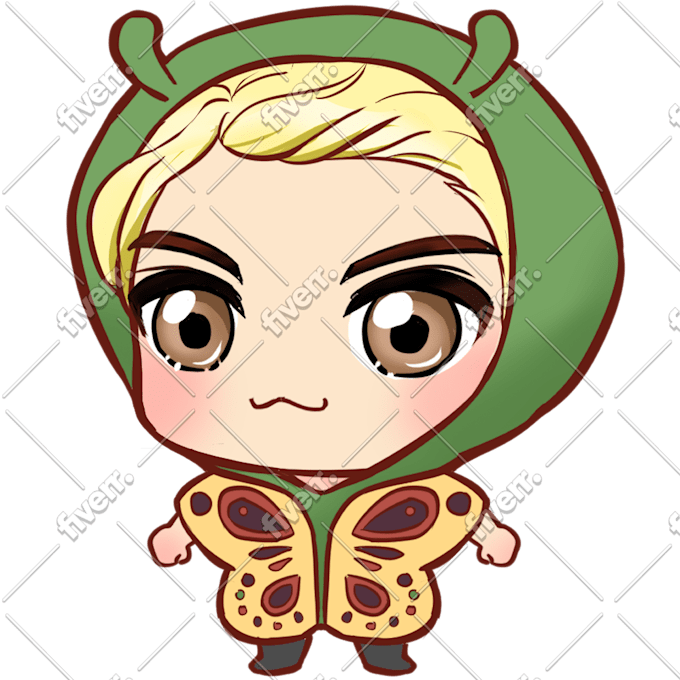 create cute chibi anime character for you