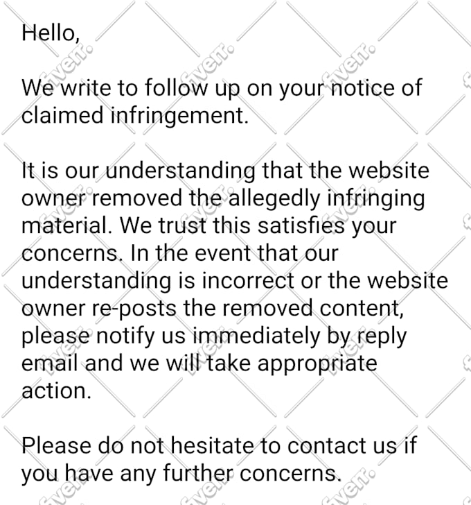 remove pirated or infringing image or video from twitter under dmca