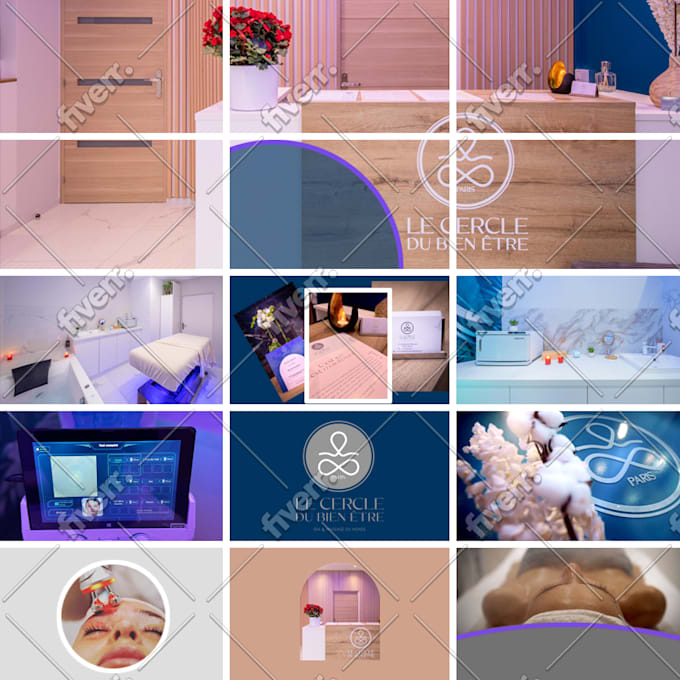 design instagram puzzle feed story grid post