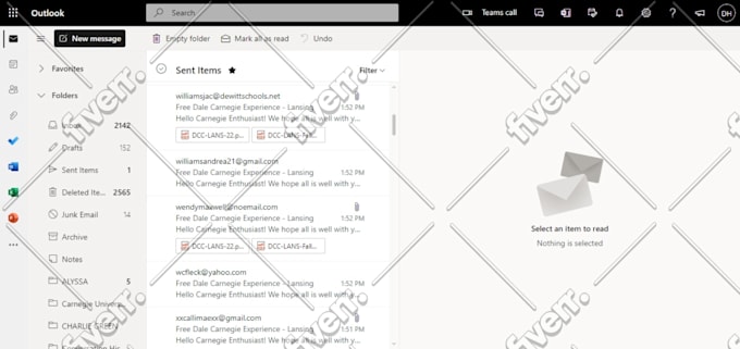 send emails manually one by one