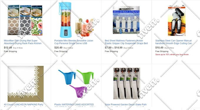 do listings on amazon, ebay, etsy, and ecommerce