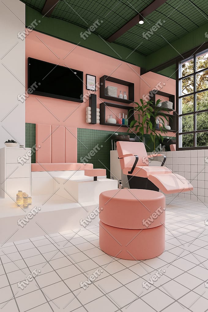 design a glamorous interior with realistic 3d renders