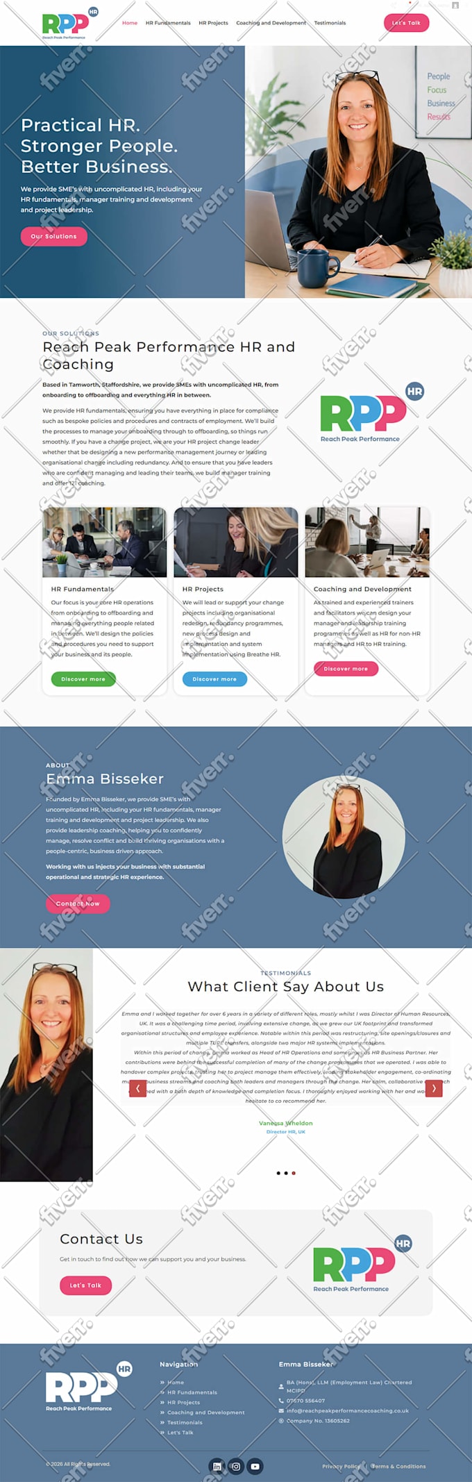 be your wordpress developer to design and develop your website