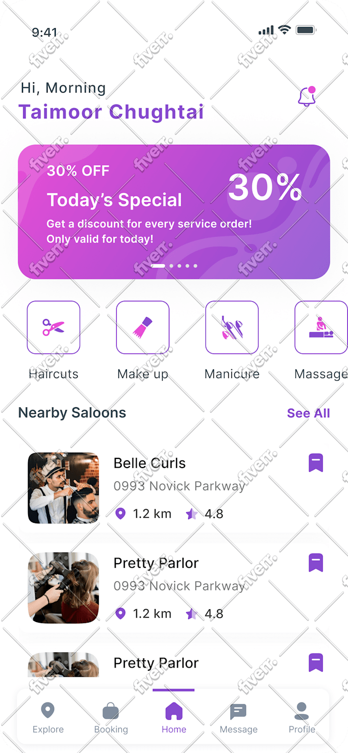 develop a flutter ios and android app with clean architecture