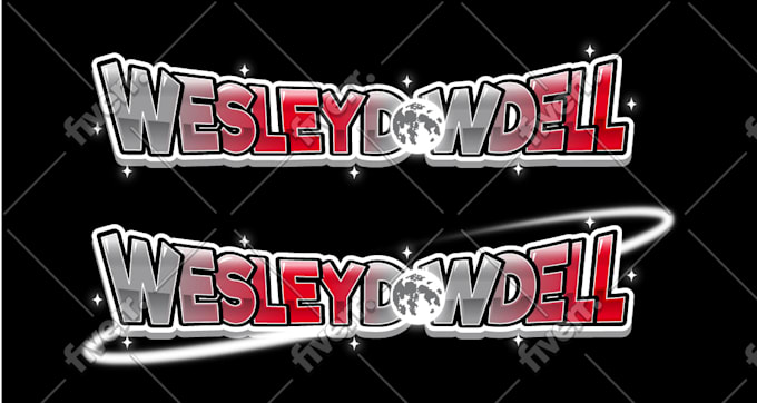 create vtuber logo design with anime or kawaii style for live2d twitch channel