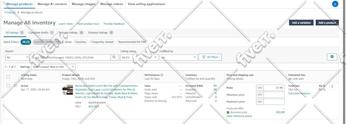 do amazon fba fbm product listing, amazon listing SEO, listing optimization