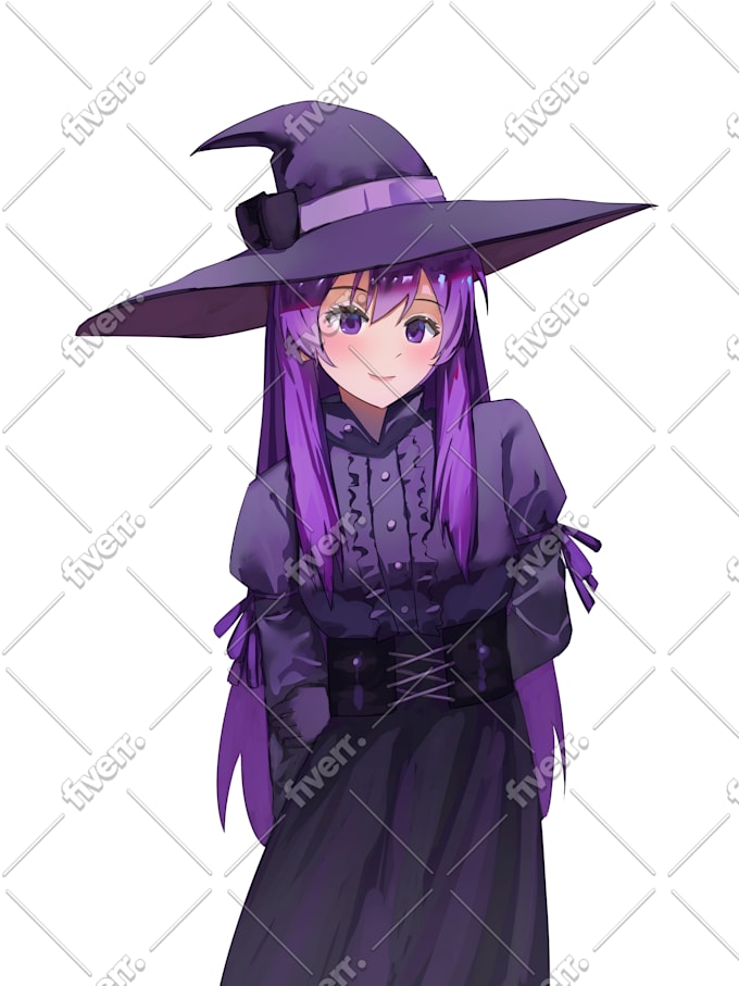 draw cute aesthetic character, avatar or fanart