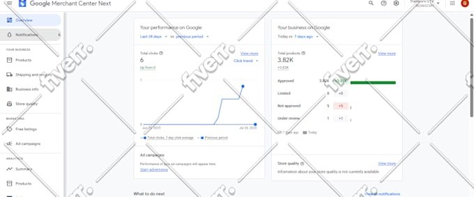 fix google merchant center suspension