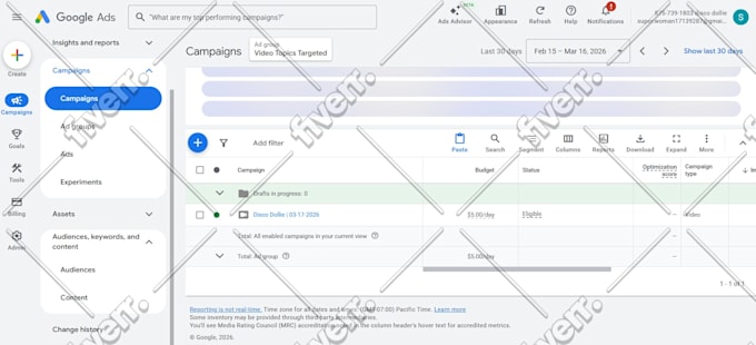 set up high quality google and youtube ads