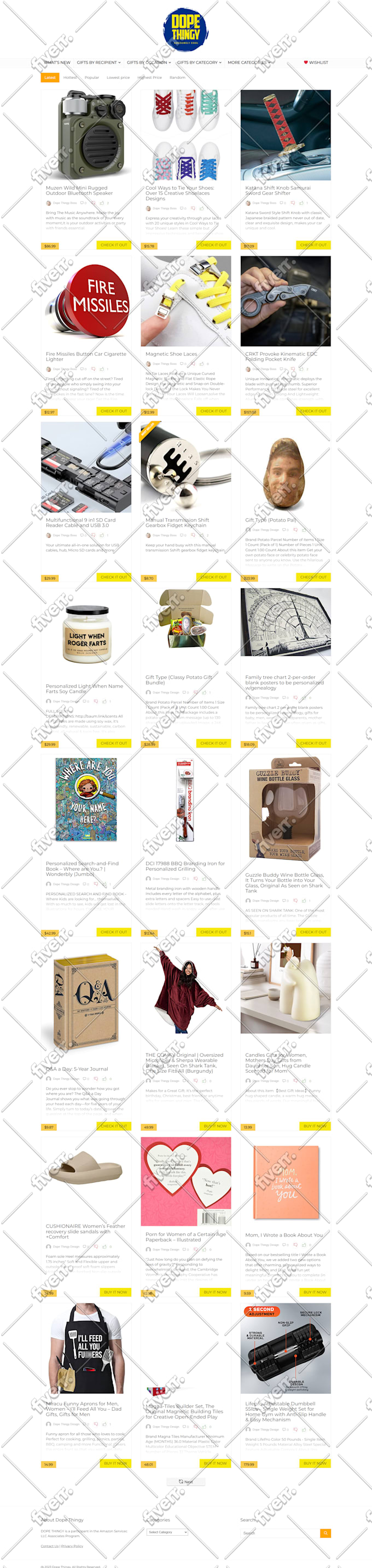 create autopilot amazon affiliate website and clickbank auto blog website