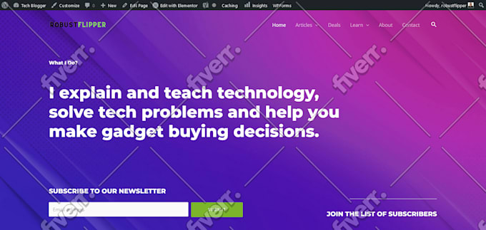 customize your wordpress theme, fix bugs, or develop a custom website