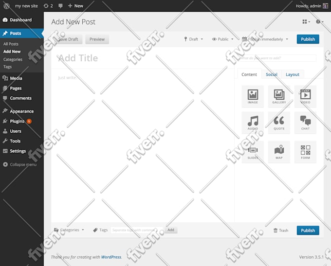 do wordpress data entry, product listing, blog posts, article posting