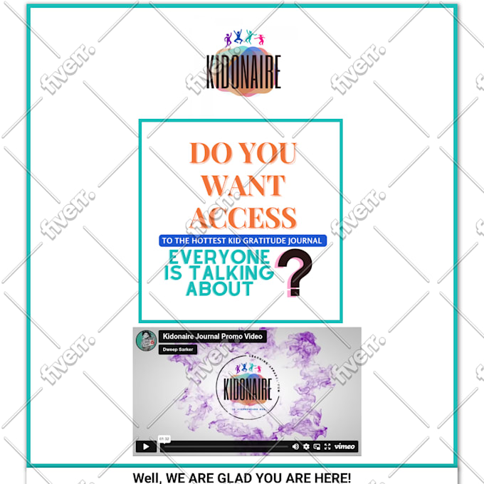 create your sales page,click funnel or landing page