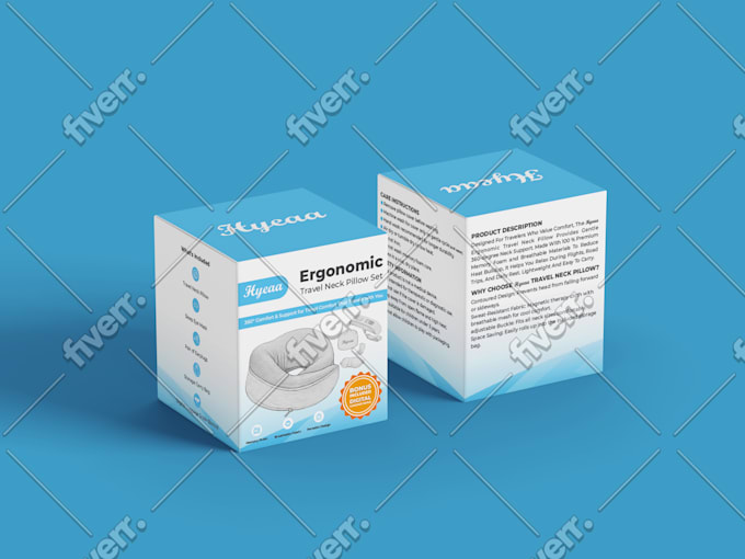 do modern product packaging box and custom box design