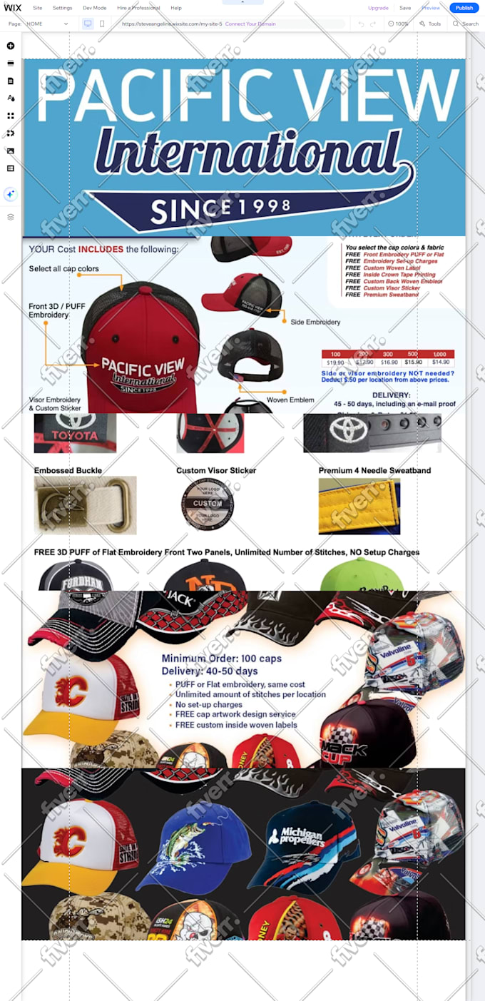 do wix website design wix website redesign wix website development wix website