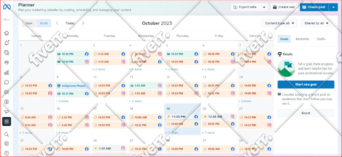professionally schedule social media posts