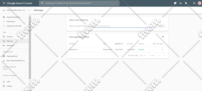 index shopify website on google or any website on search engine