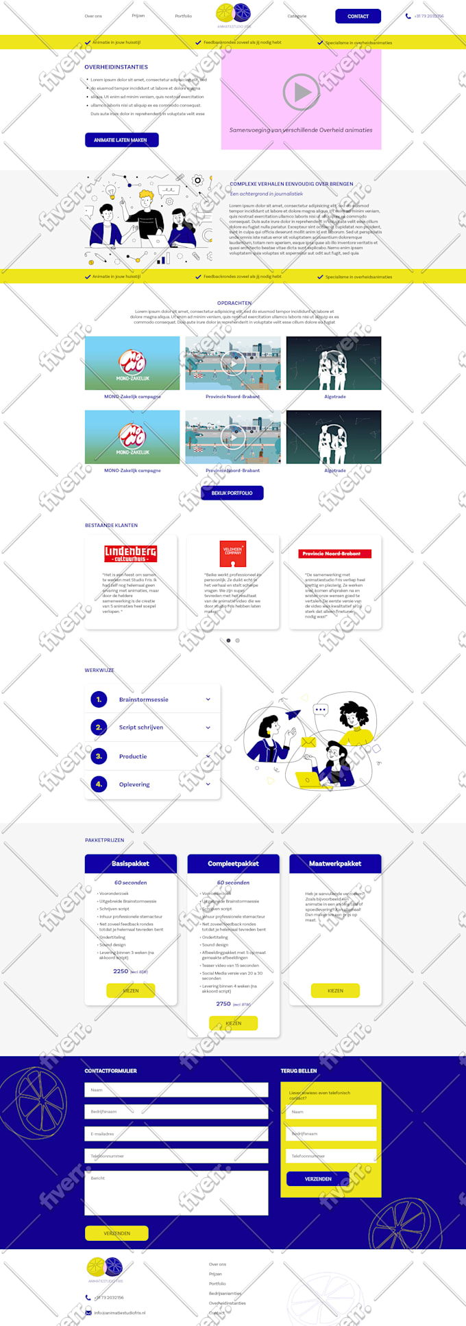 create business website with wordpress elementor pro
