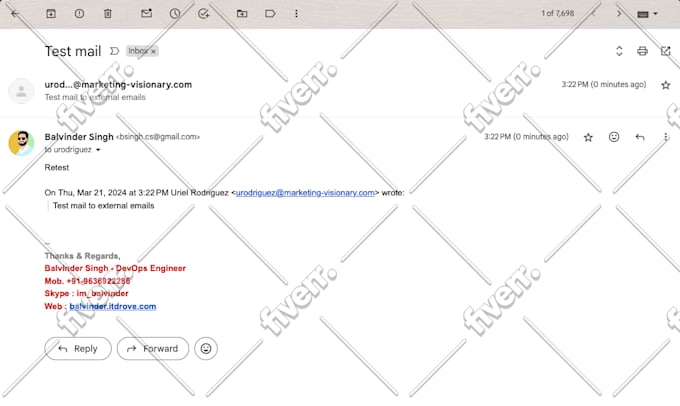 do email migration from one email provider to another