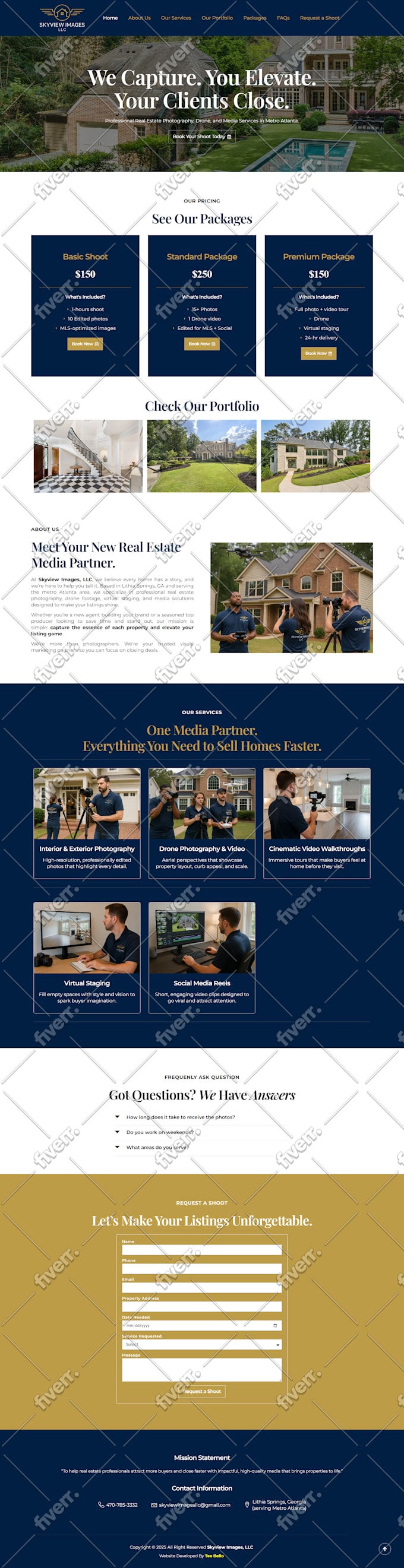 property management website, vacation rental website, hotel, resort website