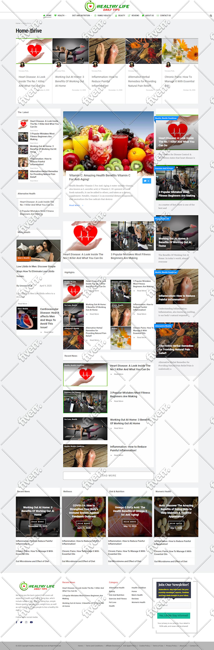 design a responsive wordpress website with thrive architect, thrive theme