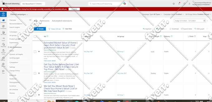 do google PPC ads campaign setup, audit, optimization and management