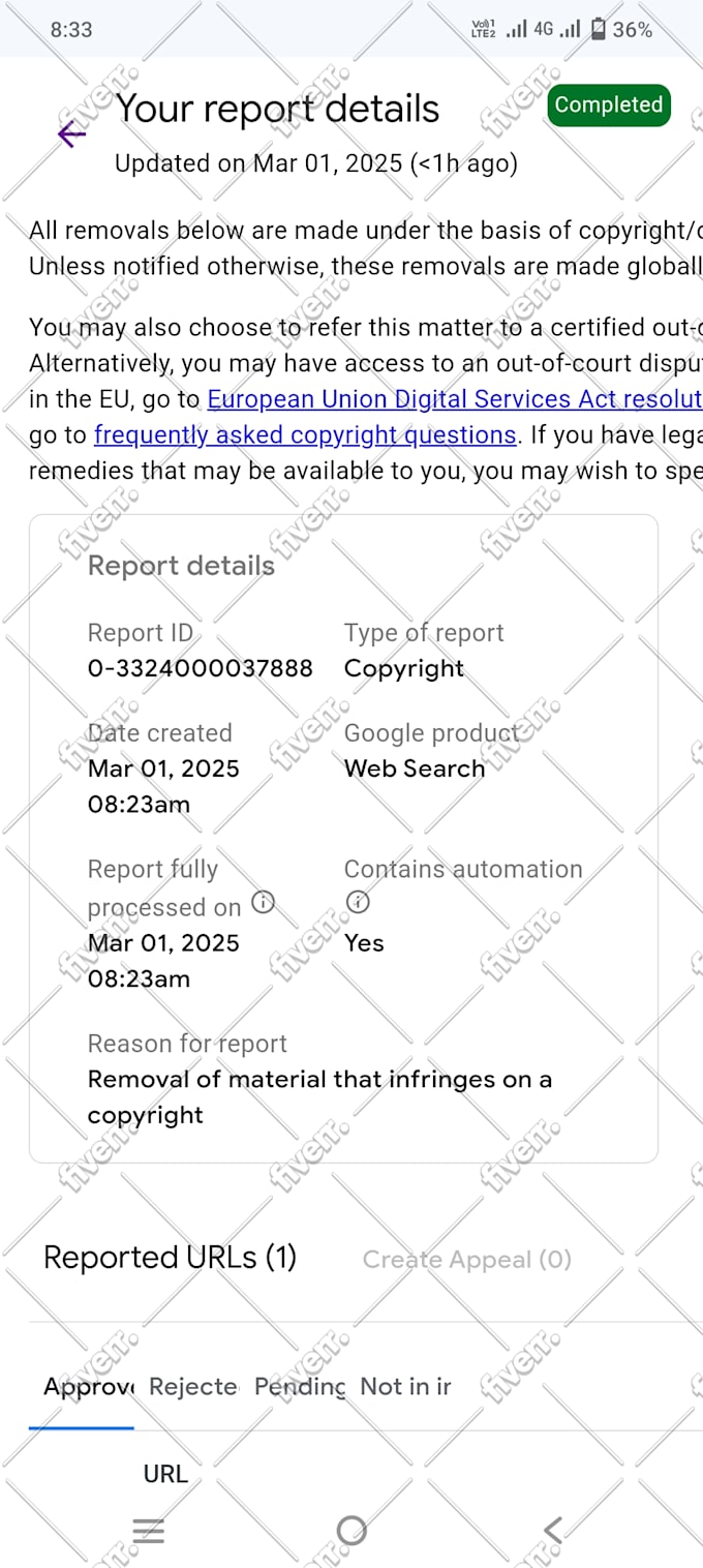send dmca notices to remove copyright infringing and leaked onlyfans content
