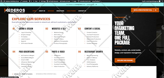 fix wordpress broken layout sticky header footer menu and CSS issue